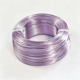 DIY Aluminum Wire 06# light purple DIA 1.0mm (0.0394")