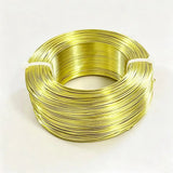 DIY Aluminum Wire 07# yellow DIA 1.0mm (0.0394")