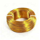 DIY Aluminum Wire 17# antique gold DIA 1.0mm (0.0394")