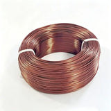 DIY Aluminum Wire 18# coffee DIA 1.0mm (0.0394")