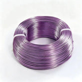 DIY Aluminum Wire 22# light purple DIA 1.0mm (0.0394")