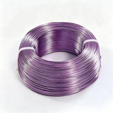 DIY Aluminum Wire 22# light purple DIA 1.0mm (0.0394")