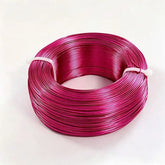 DIY Aluminum Wire 27# magenta DIA 1.0mm (0.0394")