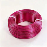 DIY Aluminum Wire 27# magenta DIA 1.0mm (0.0394")
