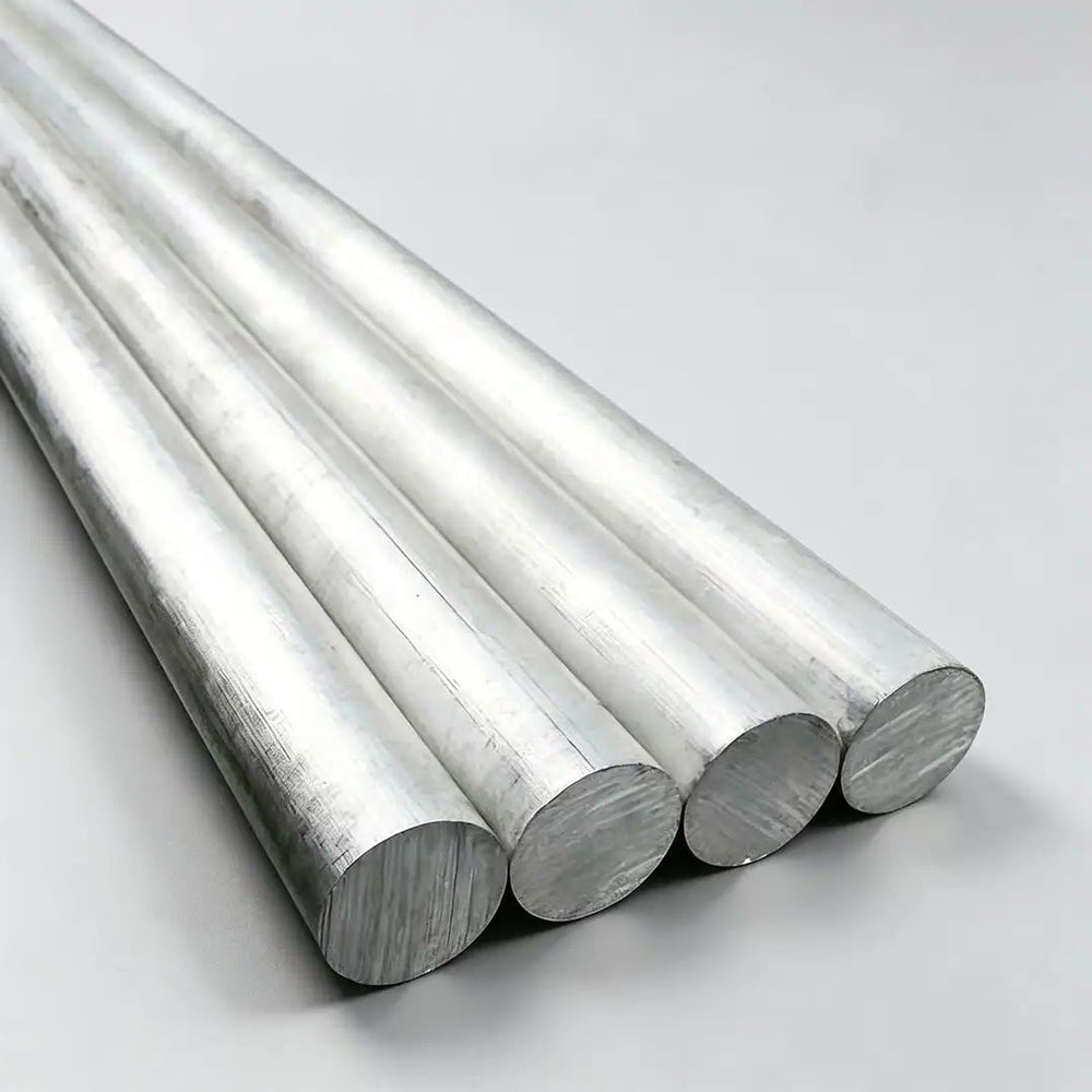 Spindles and flanges machined from 1 inch 6061 aluminum rod