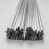 3/8 Inch 6061-T6 Aluminum Round Bar, Solid 9.5mm Rod