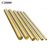 C28000 C27200 Copper Bar Dia 16mm (0.63") Copper Rod Brass Round