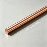 C11000 Pure Copper Bar Dia 15mm (0.591") Electrolytic Copper Rod
