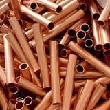 Pure Copper Hollow Tube 3mm (0.118") OD x 0.5mm (0.02") WT Annealed Tube
