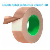 Double-sided conductive adhesive backed copper foil with conductive acrylic adhesive