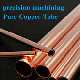 Pure Copper Hollow Tube 3mm (0.118") OD x 0.5mm (0.02") WT Annealed Tube