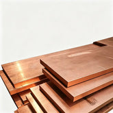 Cut to size pure copper 110 copper plate blanks ready for CNC machining