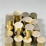 Square brass bar stock for machine keys, hinges, and decorative grilles