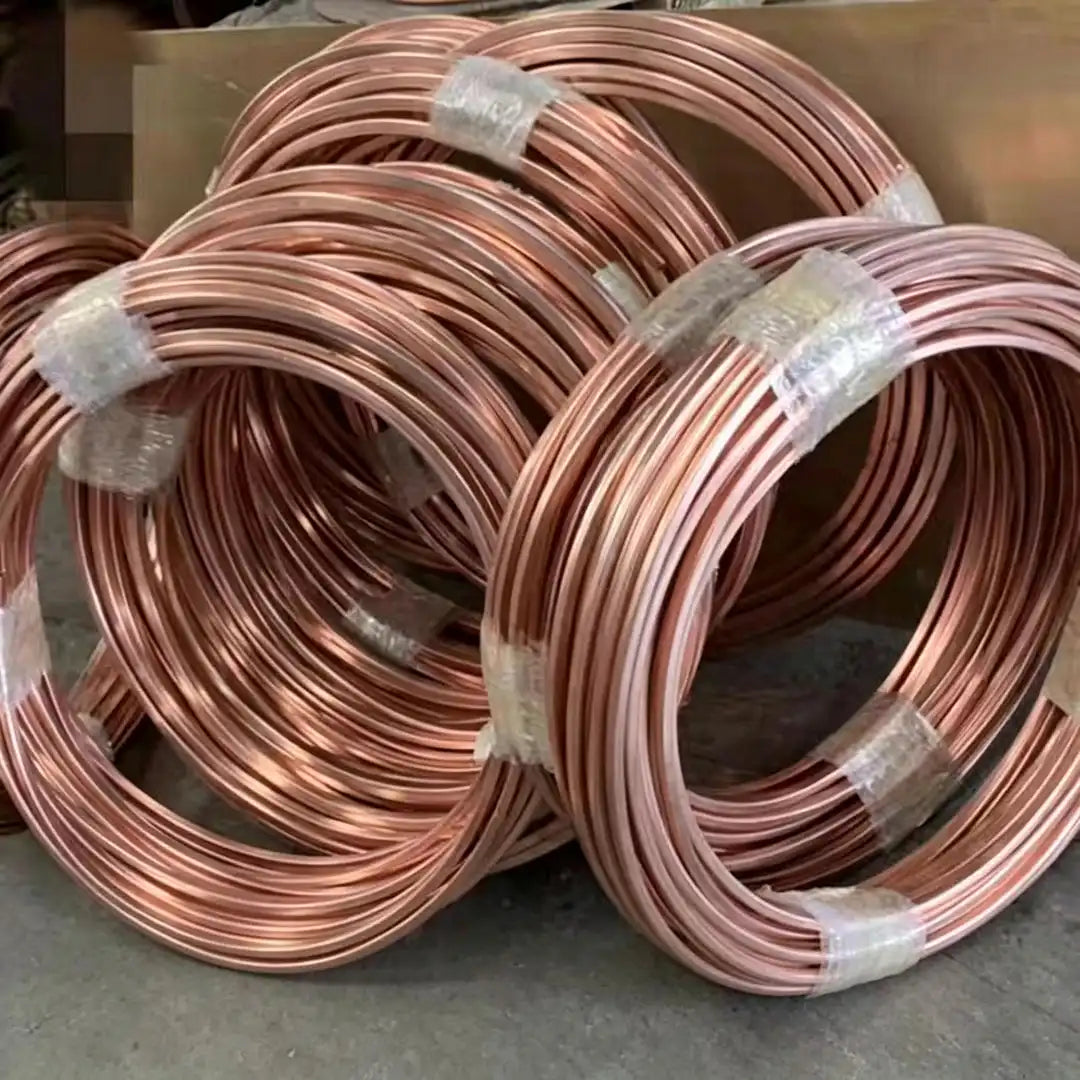 Soft Temper Pure Copper Tube Flexible Coiled Copper Tubing