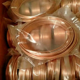Soft Temper Pure Copper Tube Flexible Coiled Copper Tubing