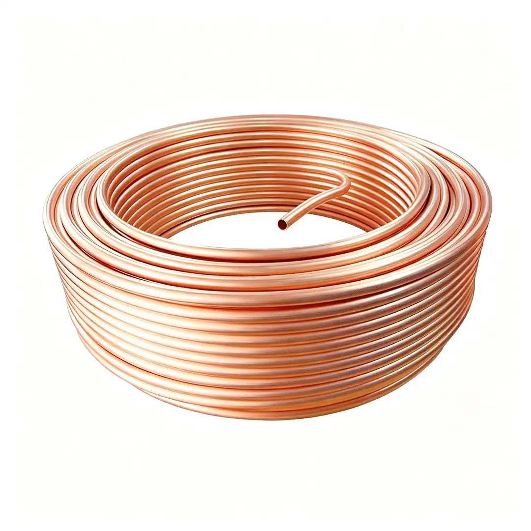 Soft Temper Pure Copper Tube Flexible Coiled Copper Tubing