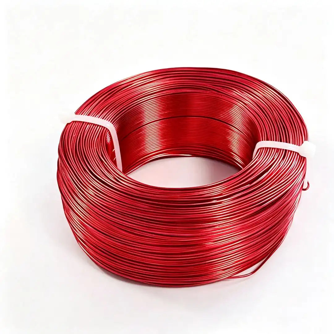 DIY Aluminum Wire 23# red DIA 1.0mm (0.0394")