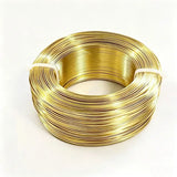 DIY Aluminum Wire 26# light gold DIA 1.0mm (0.0394")