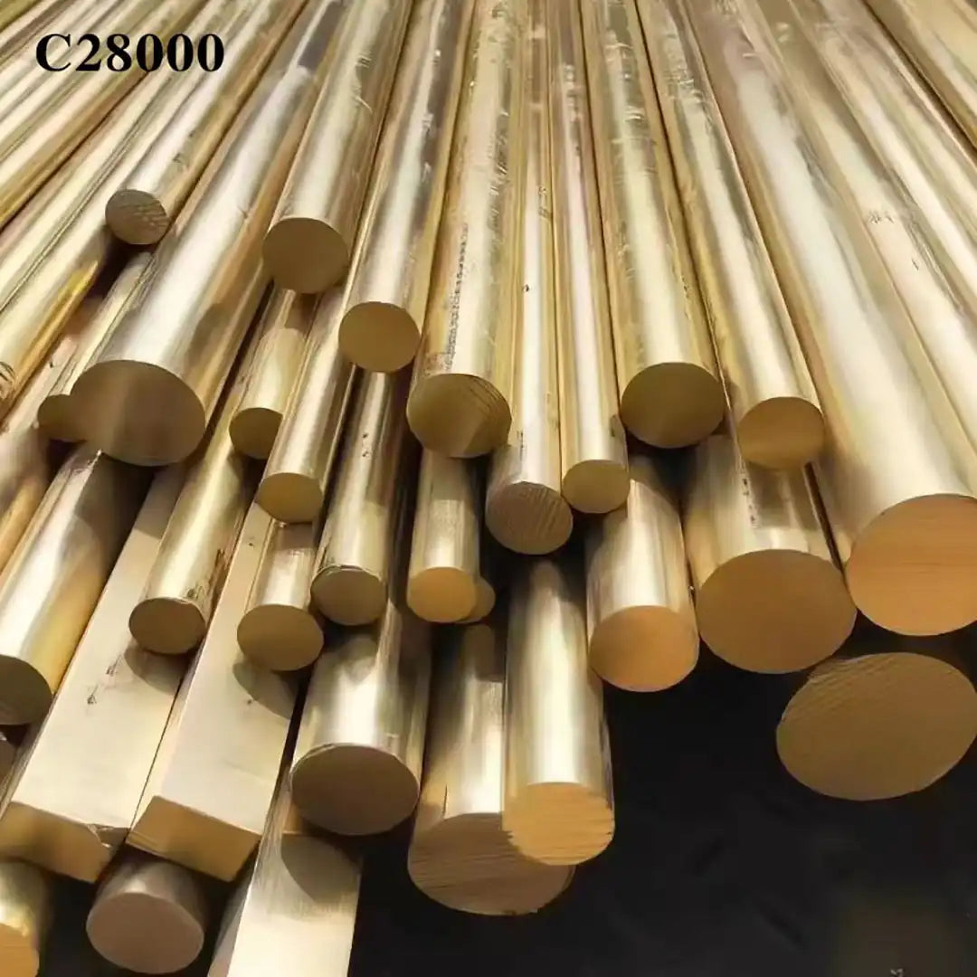 C28000 C27200 Copper Bar Dia 16mm (0.63") Copper Rod Brass Round