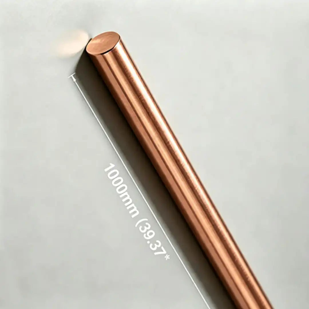 C11000 Pure Copper Bar Dia 15mm (0.591") Electrolytic Copper Rod