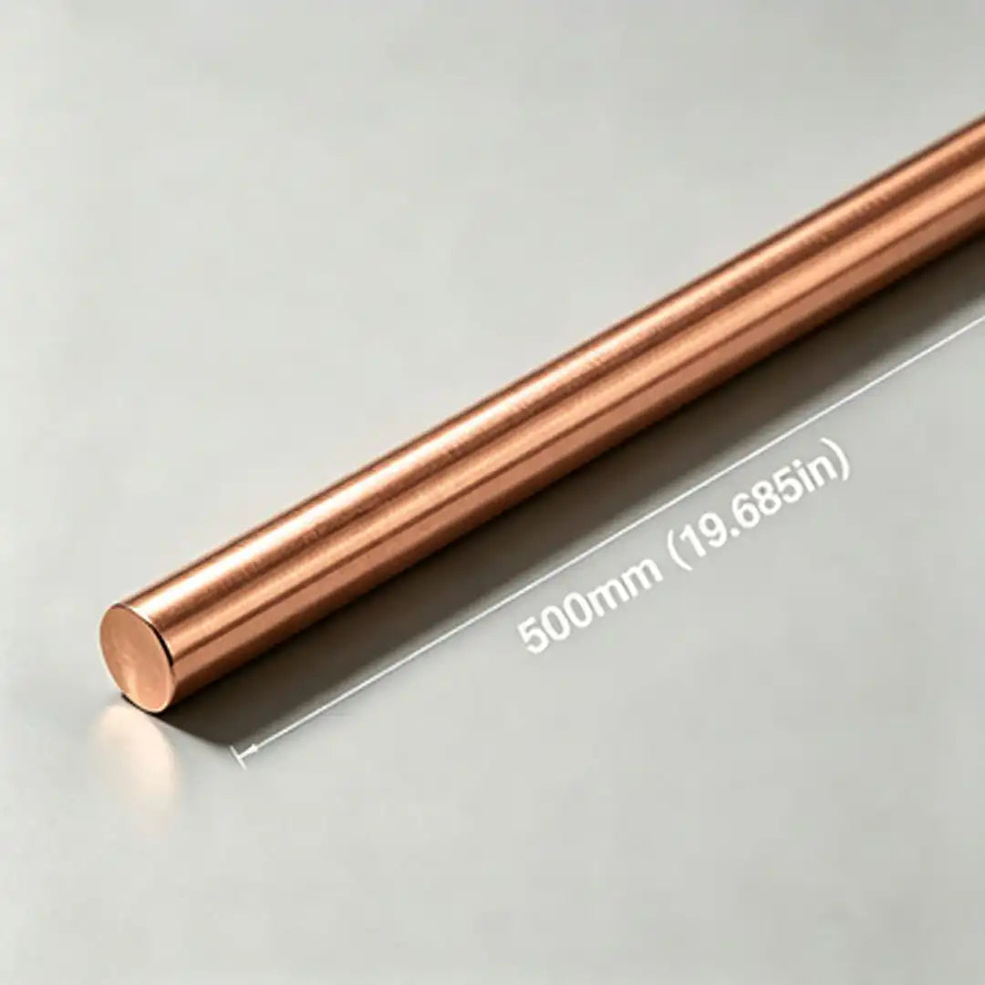 C11000 Pure Copper Bar Dia 15mm (0.591") Electrolytic Copper Rod
