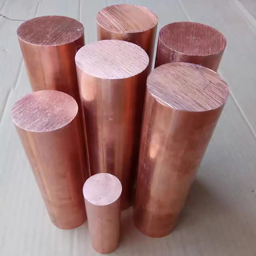C11000 Pure Copper Bar Dia 15mm (0.591") Electrolytic Copper Rod