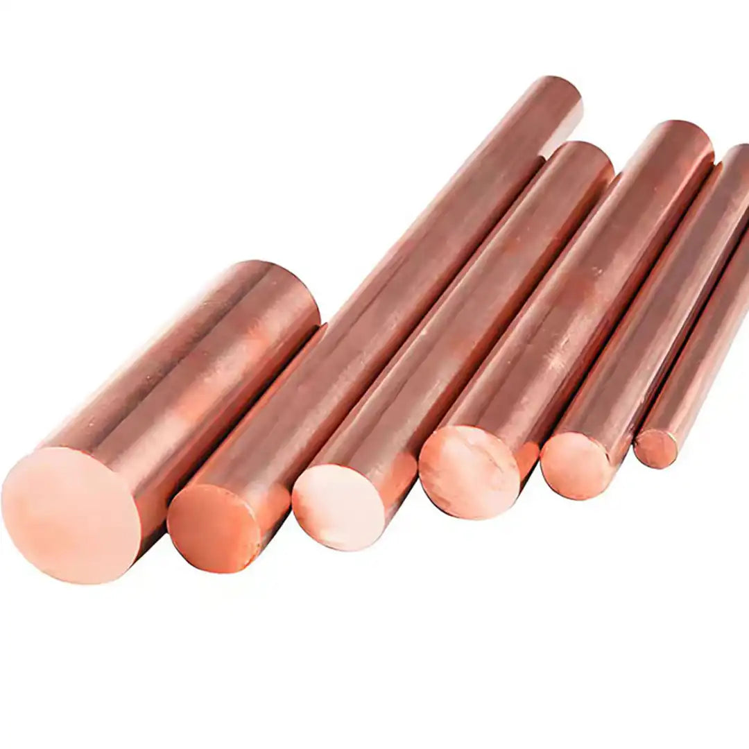 C11000 Pure Copper Bar Dia 15mm (0.591") Electrolytic Copper Rod