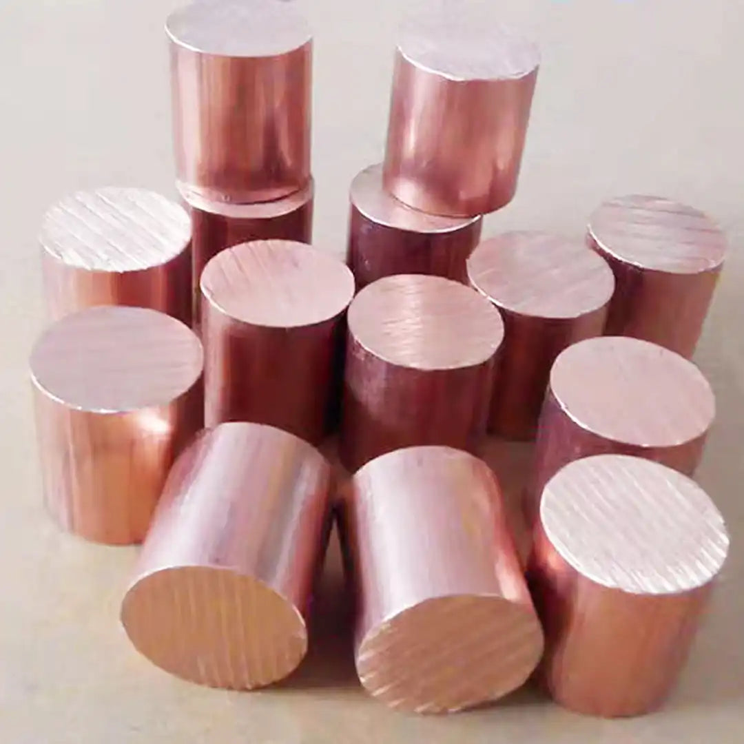 C11000 Pure Copper Bar Dia 15mm (0.591") Electrolytic Copper Rod