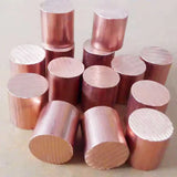 C11000 Pure Copper Bar Dia 40mm (1.575") Electrolytic Copper Rod