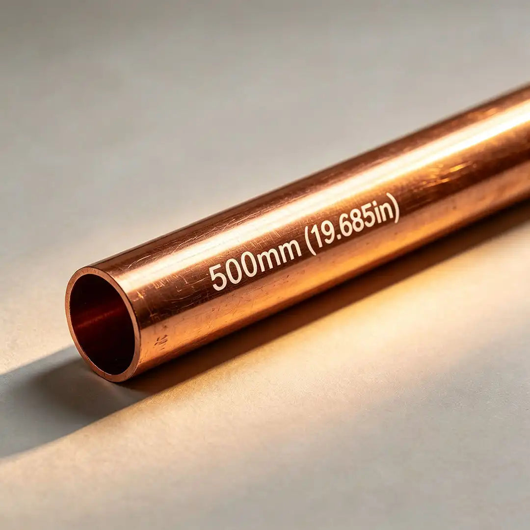 Hard Temper Pure Copper Tube Rigid Straight Copper Pipe