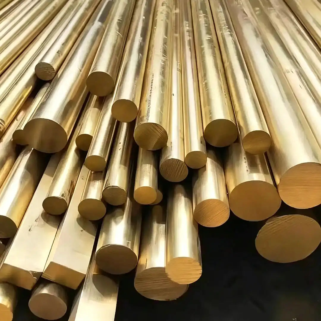 Brass bar plumbing fittings and valve components for industrial use