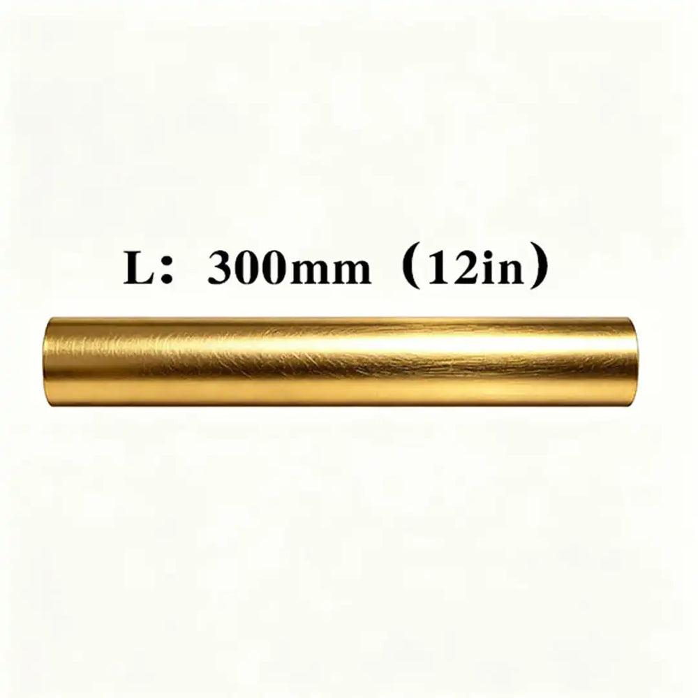 Precision custom length cutting service for solid brass round bars
