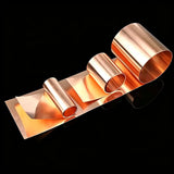Pure copper 110 thin copper foil rolls and cut sheets for shielding and electronics