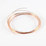 Solid pure copper wire roll in retail packaging, ideal for crafts, hobbies and DIY projects