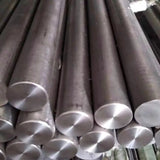 Titanium alloy round bar with precision turned and polished bright surface finish