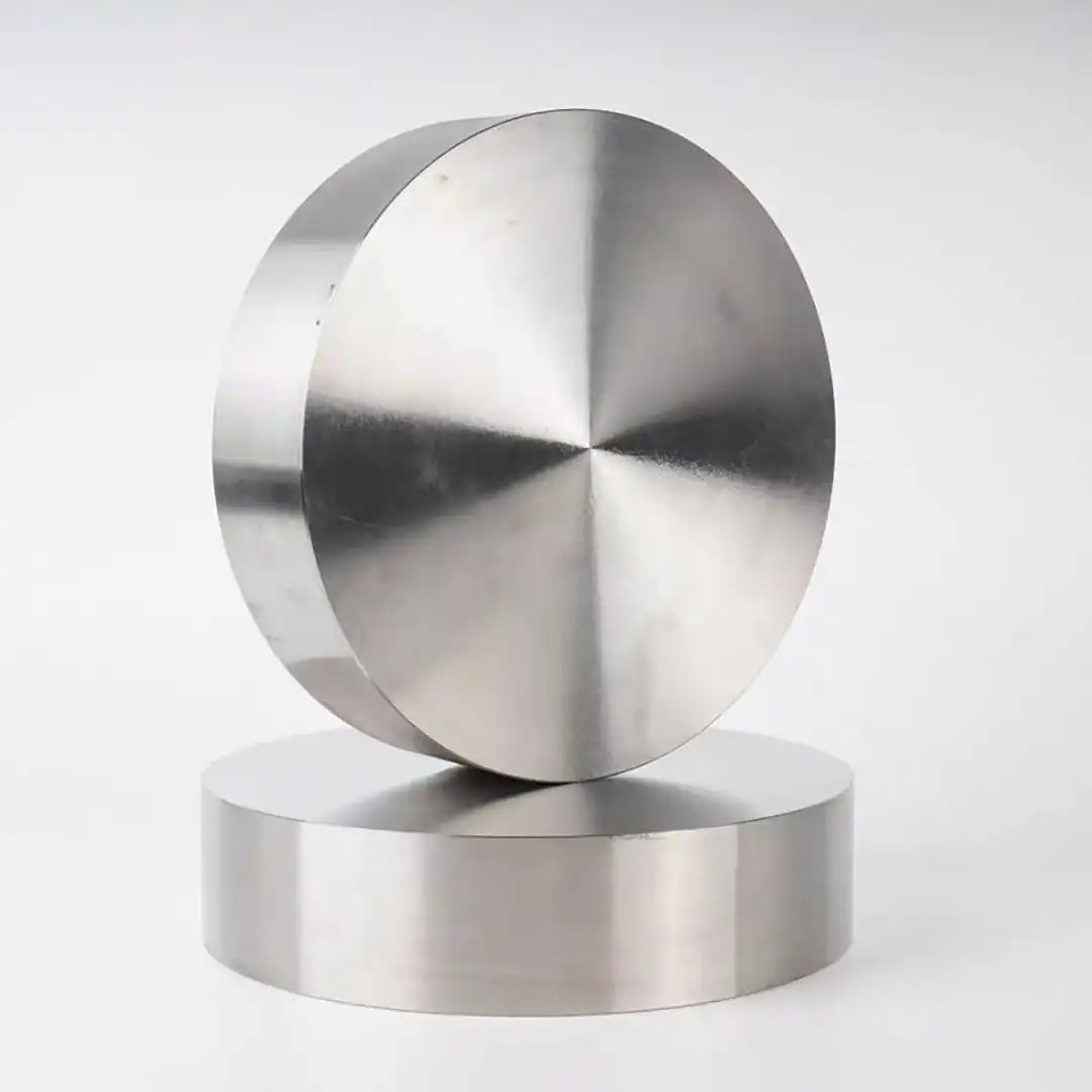 End facing machining process of solid industrial titanium bar