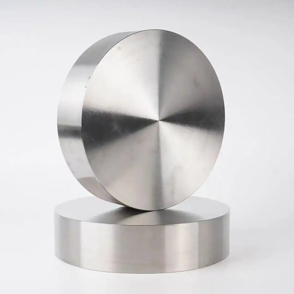 End facing machining process of solid industrial titanium bar